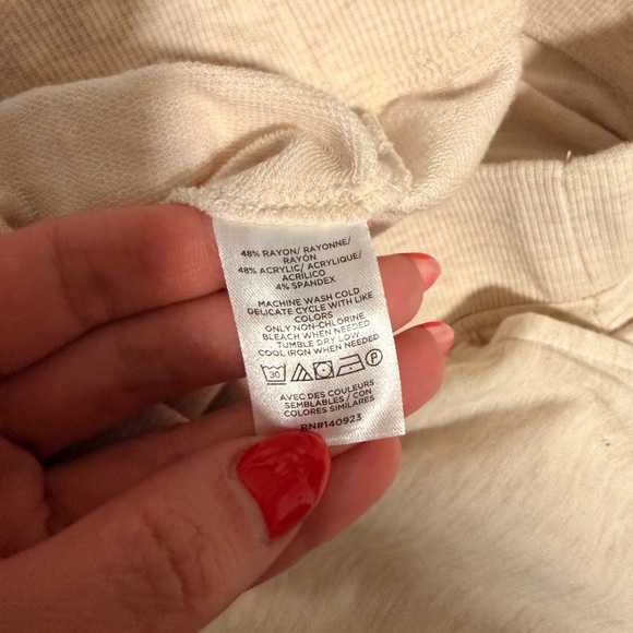 Lou & Grey oatmeal Wide-Leg Pants - Picture 8 of 8